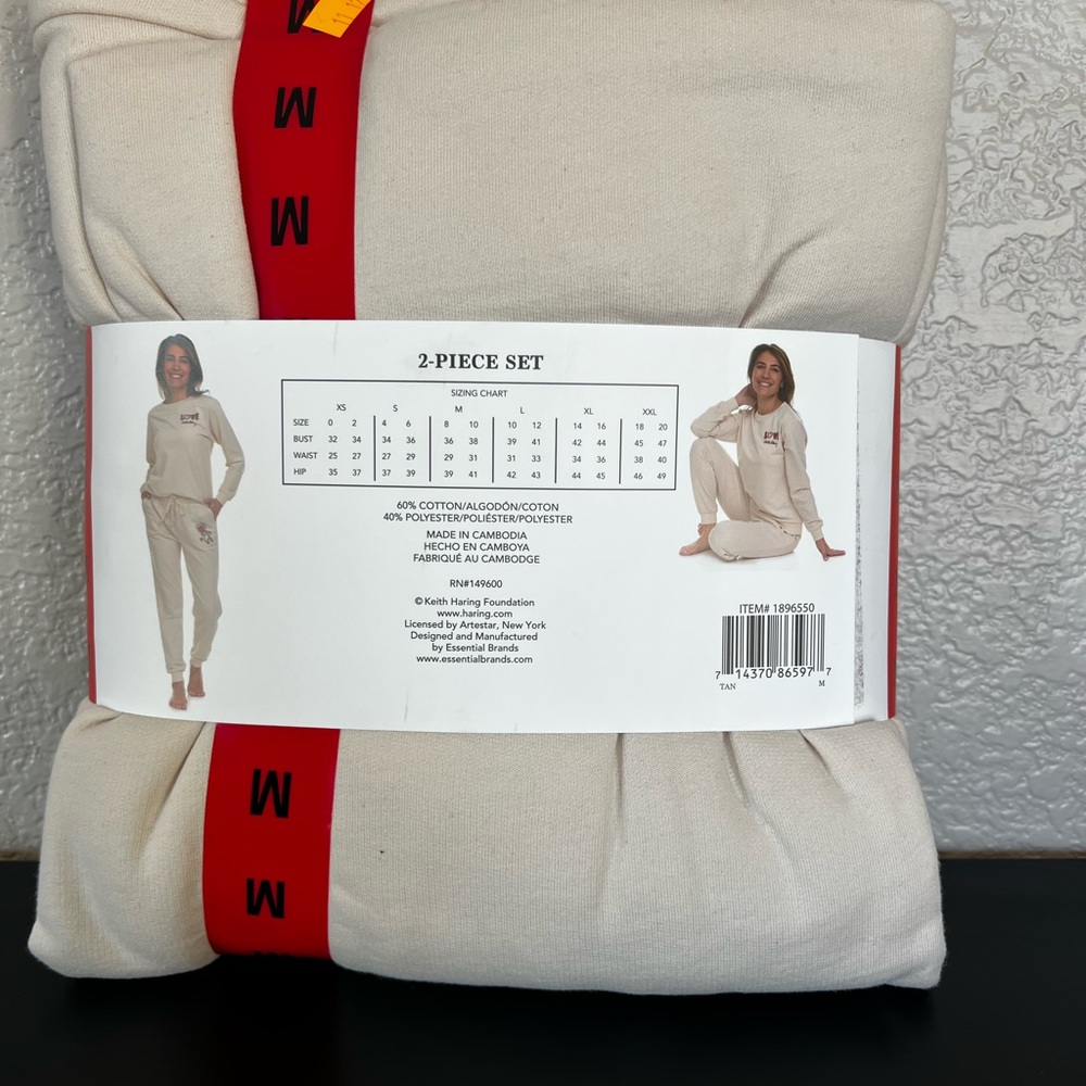 Keith Haring Lounge Set - Size Medium - Brand New - Picture 9 of 10